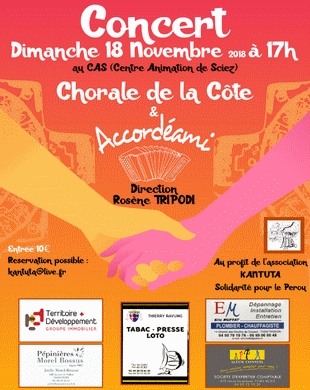 Concert Kantuta Dimanche 18 Novembre 2018